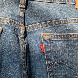 Broken In Vintage Levi's 505 Straight Leg 8M 99% Cotton